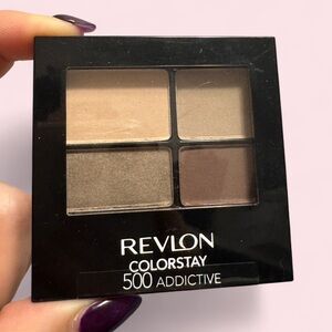 🆕$5 ADD ON Revlon Colorstay Eyeshadow Quad in Intoxiquant eyeshadow palette